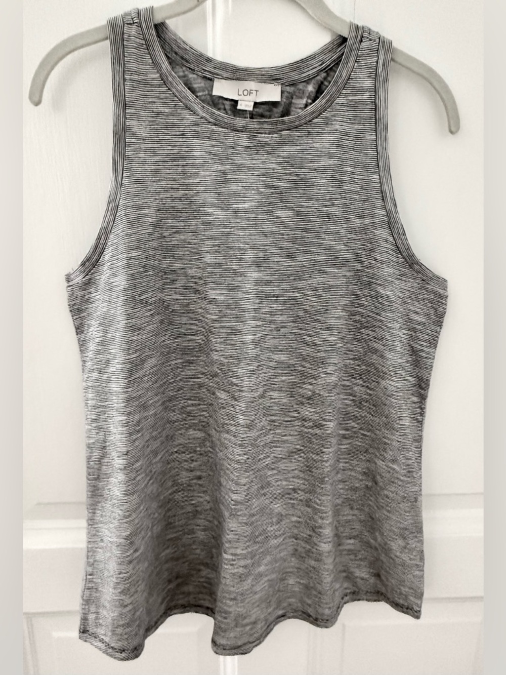 NWT LOFT M Pin Stripe Tank Top